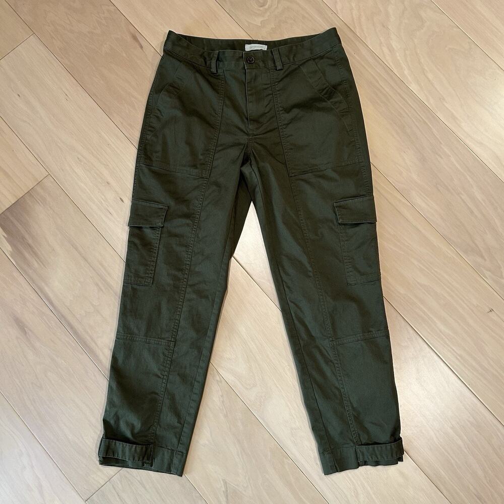 Outerknown Minimalist Cargo Pants In Olive Green Women’s 8